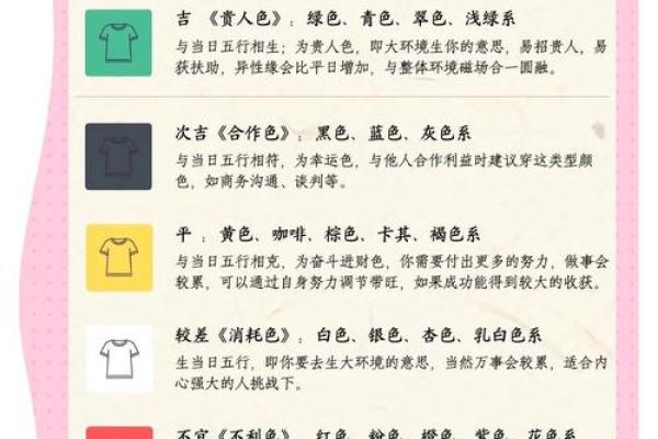 2024年4月28日五行穿衣指南 今日五行幸运色穿衣搭配