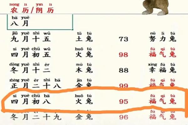 2011年属什么生肖兔 2011年出生属相查询