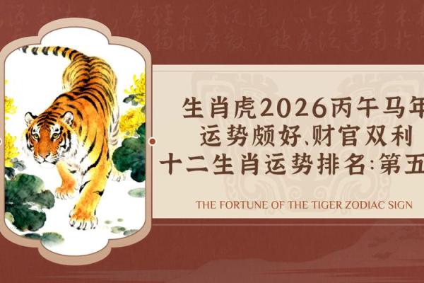 1986年属虎的人2026年龙年整体运势详解完整版