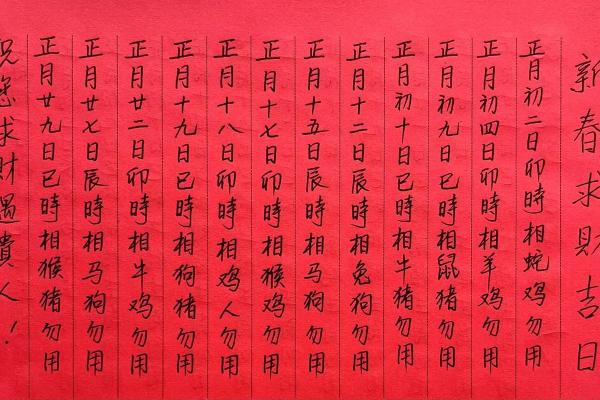 8月份求财吉日 8月求财黄道吉日查询