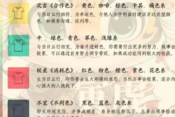 五行穿衣指南2023年4月6日 2023年4月6日五行穿衣旺运颜色
