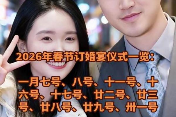2026年9月订婚最佳日子 9月订婚黄道吉日2026