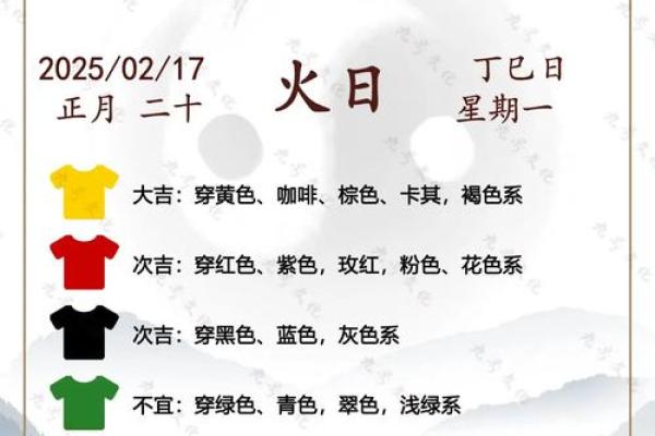 五行穿衣每日指南2023.12.1 2023年12月1日五行穿衣颜色