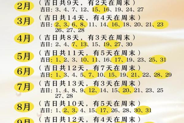 2026年七月份的黄道吉日