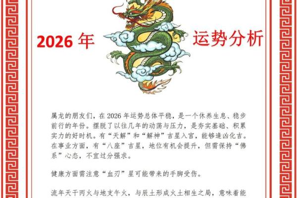 1988年属龙人2027年每月运势详解及全年运程预测