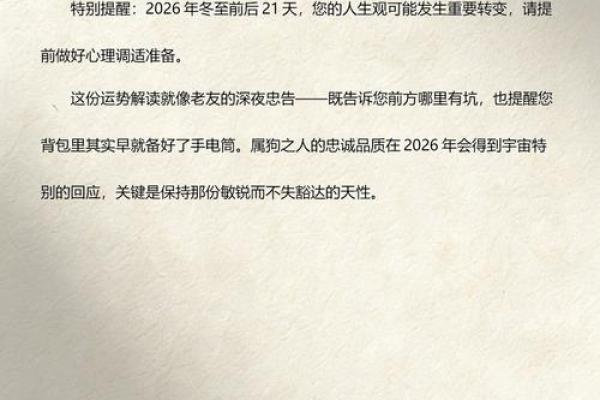 1970年属狗的人2026年全年运势详解完整版 1970年属狗的人2026年全年运势详解完整版