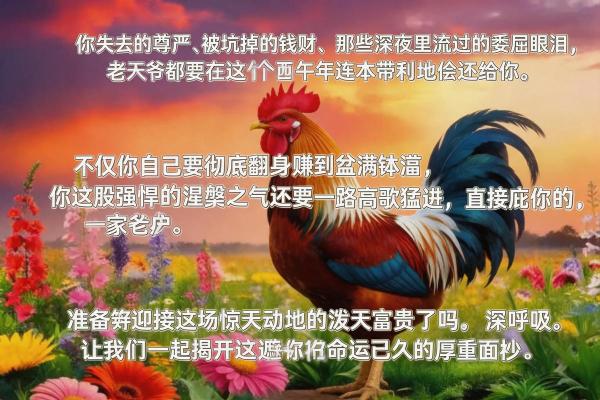 1993年属鸡人2026年全年运势详解，事业财运健康感情运程预测