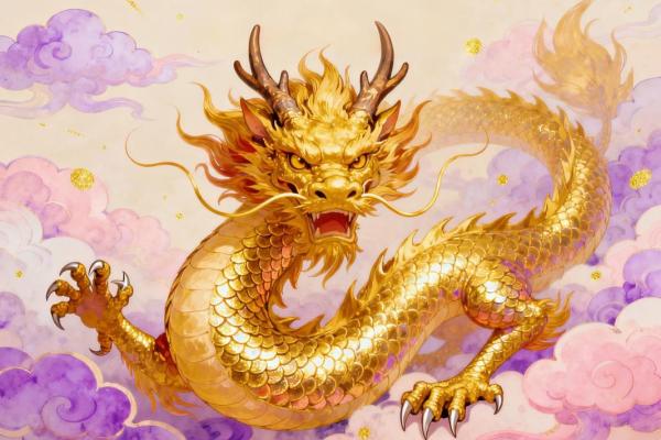 2026年属龙人专属微信头像设计，招财转运必备高清图片